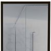 18" Black Wood Floating Double Door Bathroom Vanity And Medicine Cabinet With Mirror