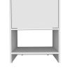 18" White Wood Freestanding Single Door Bathroom Vanity With Sink