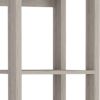 16" Light Gray Wood Freestanding Single Door Bathroom Vanity