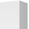 16" White Accent Cabinet With Four Shelves