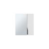 7" White Wood Floating Double Door Bathroom Vanity And Medicine Cabinet With Mirror