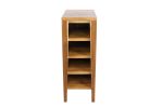 12" Light Brown Solid Wood Freestanding Bathroom Vanity