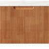 30" Brown Wood Floating Bathroom Vanity