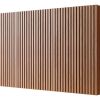 41" Brown Wood Floating Three Door Bathroom Vanity
