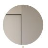 24" White Wood Floating Bathroom Vanity With Sink