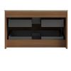 30" Brown Wood Floating Bathroom Vanity And Two Drawers