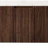 36" Brown Wood Floating Bathroom Vanity