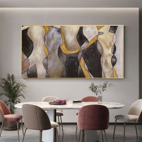 Original Acrylic Oli Painting Large Picture Canvas Art Oversize Handpaint Acrylic Painting Canvas Abstract (style: 01, size: 120x160cm)